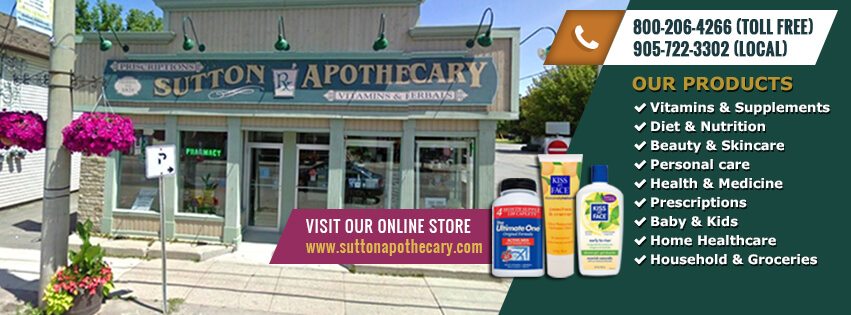 Sutton West Pharmacy | Georgina Ontario | Sutton Apothecary
